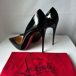 Christian Louboutin Black Patent Leather Heels- Priced to sell!